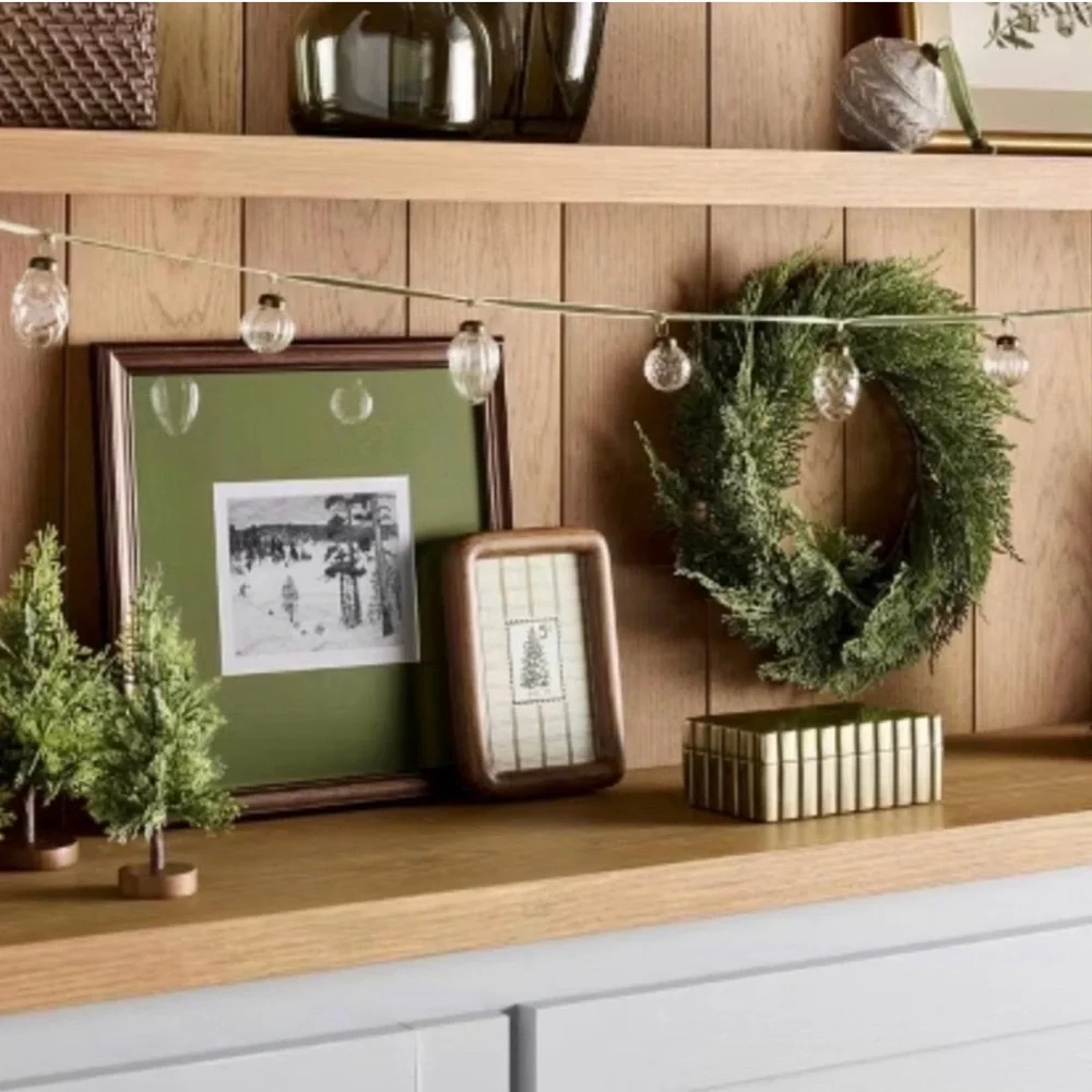 Hearth & Hand with Magnolia Countryside Skier Framed Christmas Wall Art - Picture 8 of 8